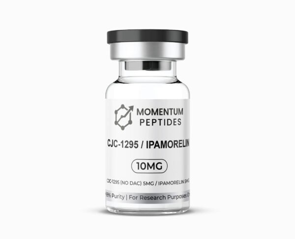 Momentum Peptides CJC-1295 No DAC Ipamorelin Blend 10mg sterile vial for laboratory research UK