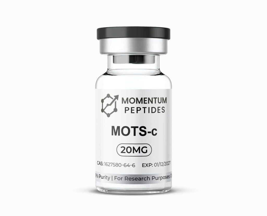 Momentum Peptides MOTS-c research peptide vial — UK
