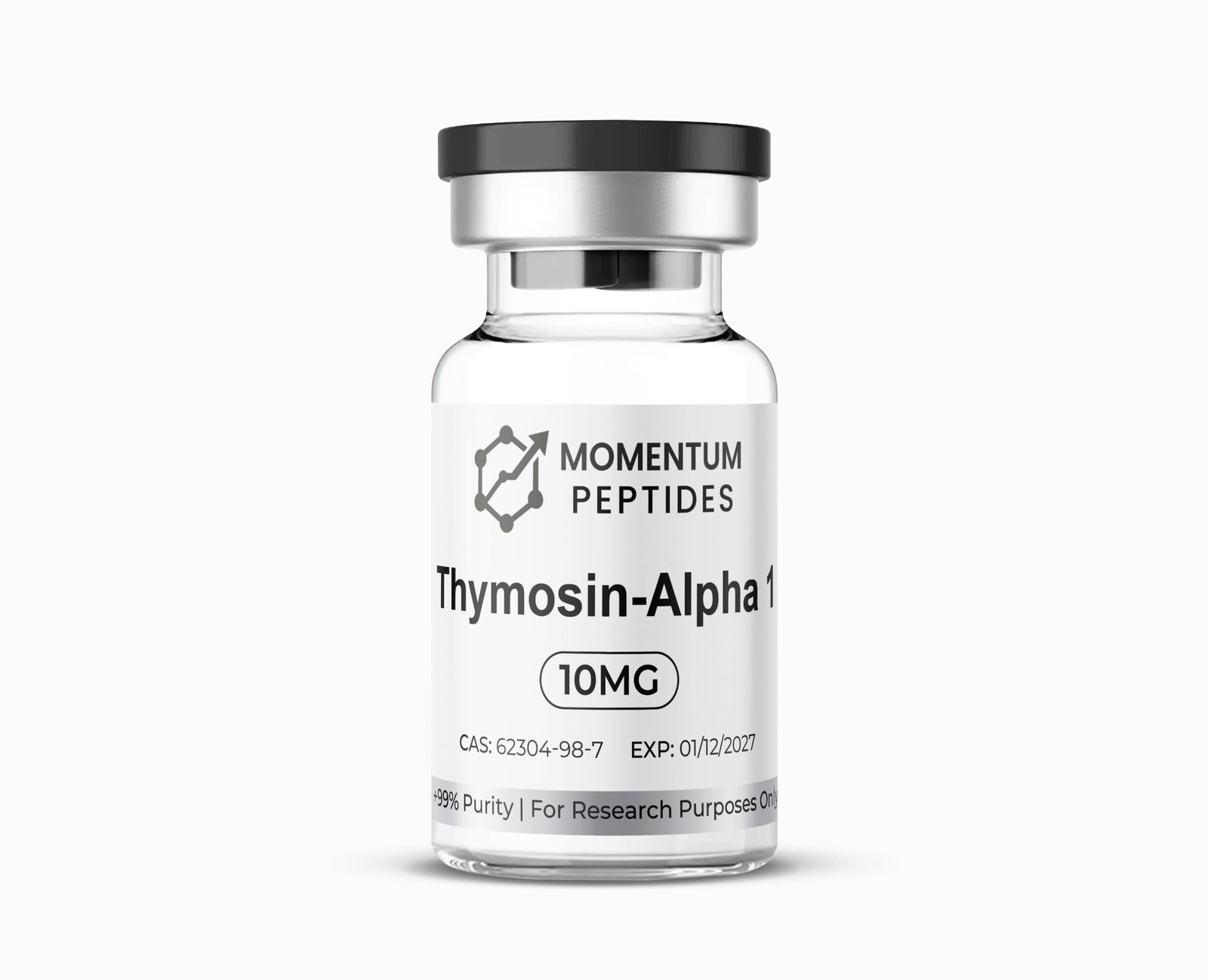 Momentum Peptides Thymosin Alpha-1 research vial